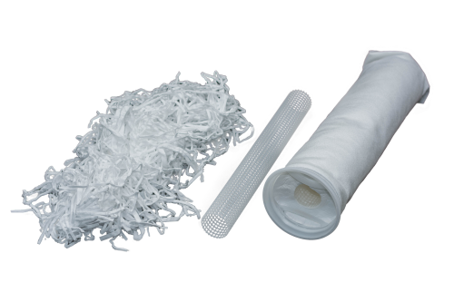 Oil absorbing filter bag